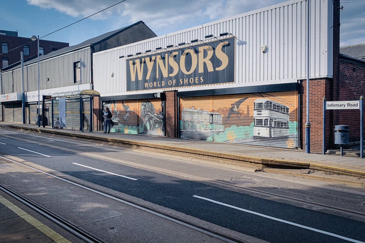 Another Moral on the Infirmary Road tram stop by @ethan_lemon_art .

#mural #ethnlemoart #muralartist #sheffieldstreetart #wallart #streetartsheffield #theoutdoorcity #wynsors #visitsheffield  #streetphotography