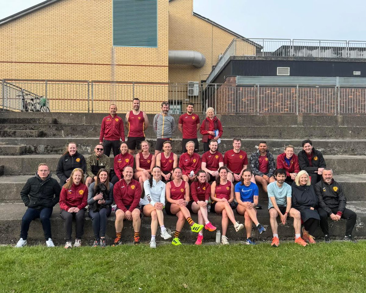 Motherwell AC (@motherwellac) on Twitter photo ⭐️ The Night of the 1500s (1000) ⭐️
In celebration of <a href="/AthTrustScot/">Athletics Trust Scotland</a> National Running Week, we had our Senior Endurance squad join our Junior T&F athletes tonight as we took on 1500m/1000m races. Tunes on and spirits were high as our whole club came together ❤️ <a href="/scotathletics/">scottishathletics</a> ⭐️ The Night of the 1500s (1000) ⭐️
In celebration of <a href="/AthTrustScot/">Athletics Trust Scotland</a> National Running Week, we had our Senior Endurance squad join our Junior T&F athletes tonight as we took on 1500m/1000m races. Tunes on and spirits were high as our whole club came together ❤️ <a href="/scotathletics/">scottishathletics</a>