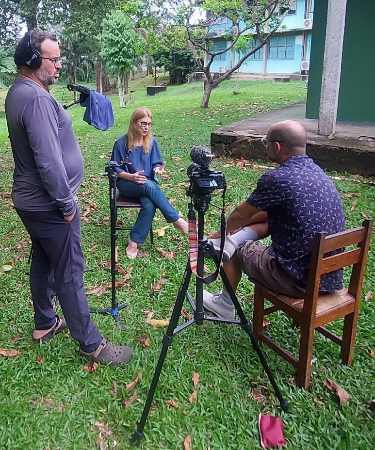 Documentário ‘Rainha do Solimões’ tem a participação de servidores do ISB. x.gd/QqM4T
