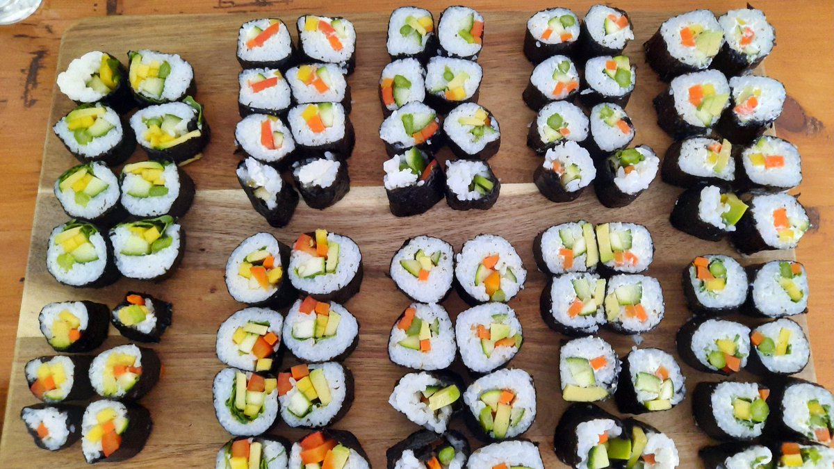 Selbstgemachtes Sushi! Traumhaft!!