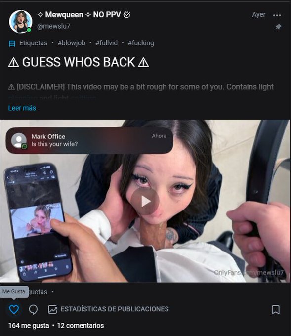 Mewqueen | - Thumbnail looks fire too 😭 https://t.co/Npwhn7L1a7