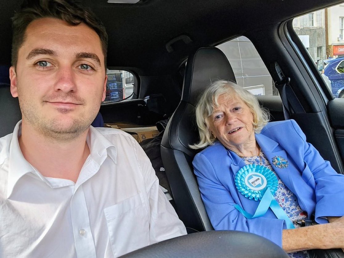 ReformDaily_'s tweet image. 🚙 Andrew Southall is focused on the road ahead - but reflects on last year’s General Election campaign with pride.

“Ann Widdecombe brought energy, wisdom &amp;amp; humour. She’s a great sport!”

#ReformUK @andrew_reformuk #GeneralElection2024