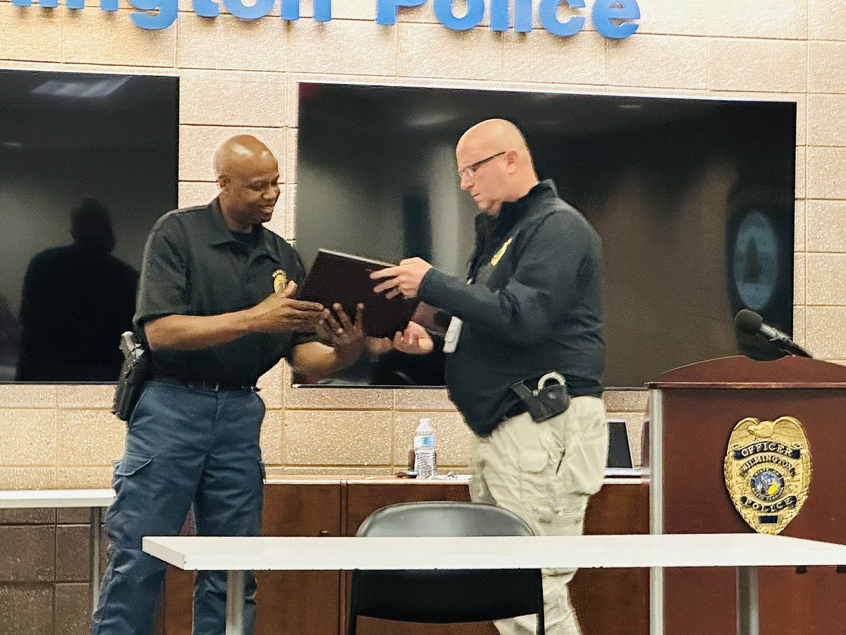 Congrats to each of our employees who were recognized at today’s Command Staff Meeting! Each of you has gone above and beyond to protect our community with professionalism and bravery. We are grateful for you!