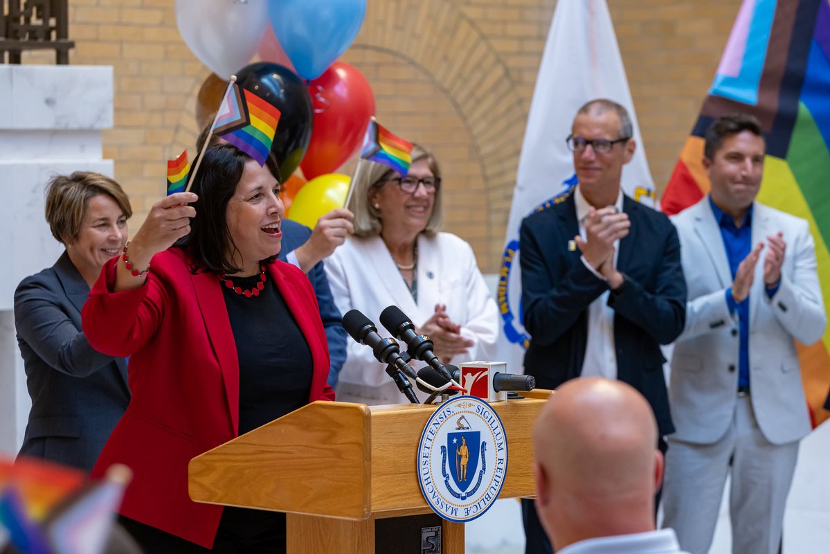 Happy Pride Month! ❤️🧡💛💚💙💜🖤🤎🩵🩷🤍

In Massachusetts, you can be who you are and love who you love! We see you, and we celebrate you.