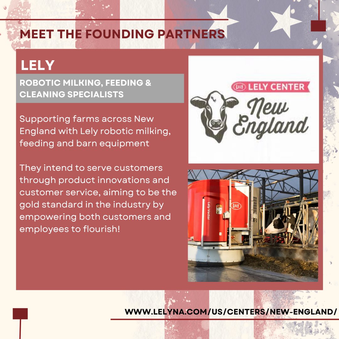 We're proud to welcome Lely as a Founding Partner of the American Dairy Xpo. Thank you for your support in helping bring the dairy industry together at ADX! 
#ADX2025 #americandairyxpo #FoundingPartner #DairyIndustry