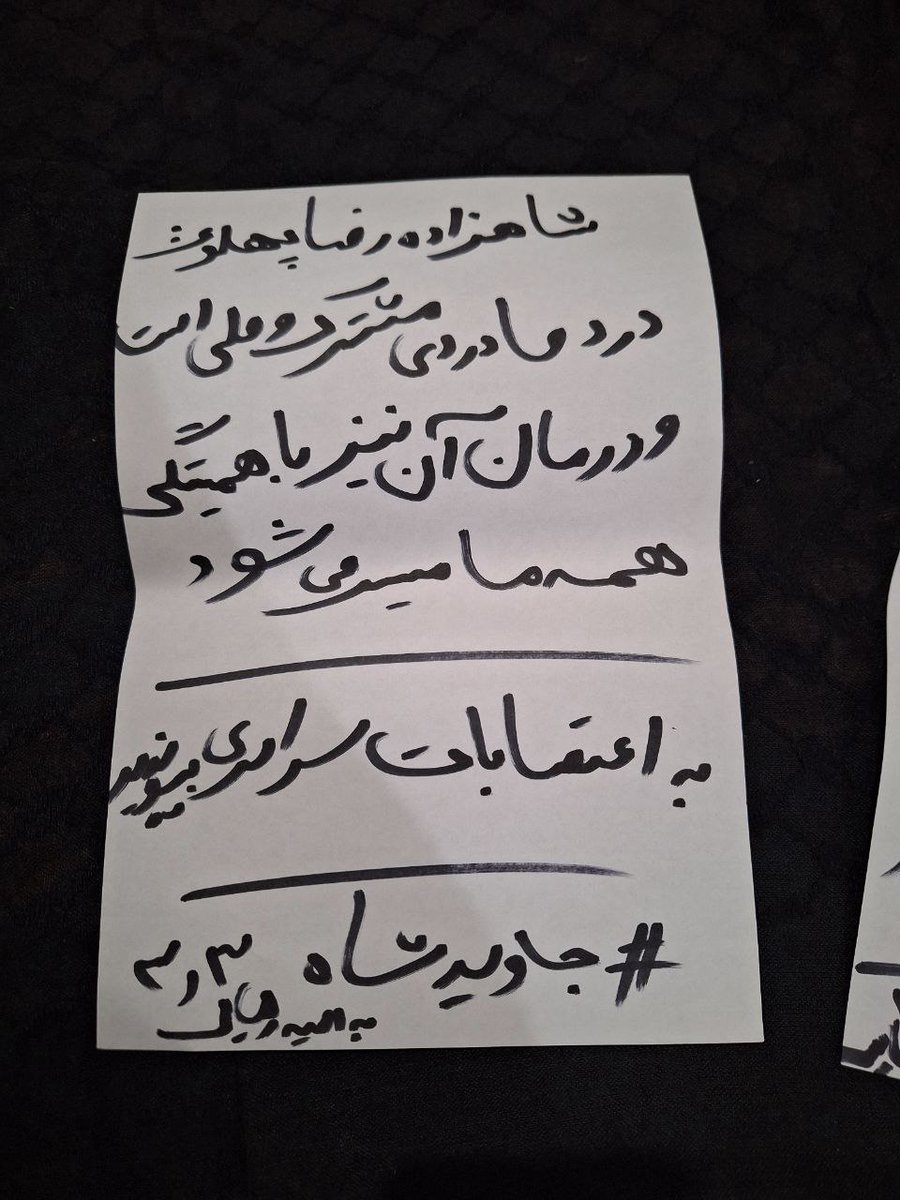 من میخوام فردا روز که شاه برگشت برم پیششون یه سلام نظامی بدم بگم به امید رهایی من هستم
ایشون هم بزنن سر شونم بگن دمت گرم که بفکر وطنت بودی

بعدش استخدام ساواک بشم 
اون وقت من هستمو و عدالتی که اجرا میکنم

من با این فکرها خوشم
#جاويدشاه‌ 
#اعتصابات_سراسری 
#غیرت_ایرانی