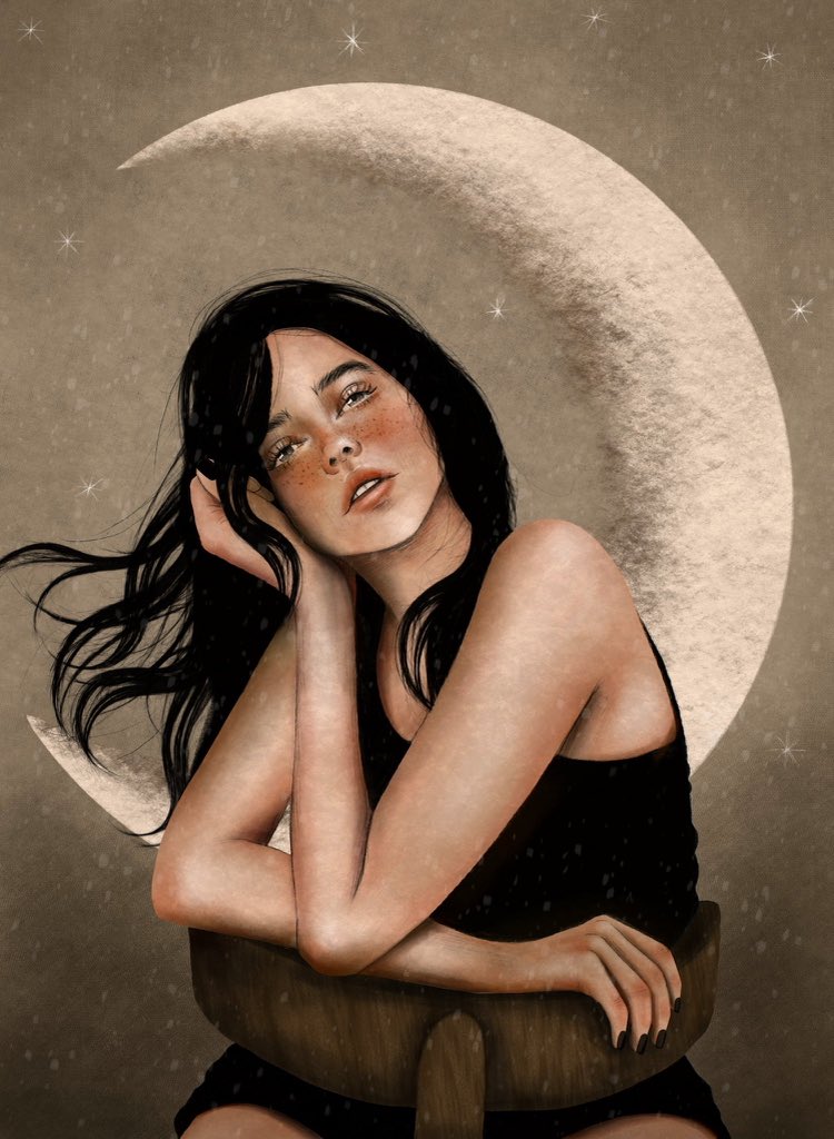 Just look at the moon🥹🤌🏼🤌🏼It’s awesome 
By <a href="/Mrym_nft/">Maryam</a>