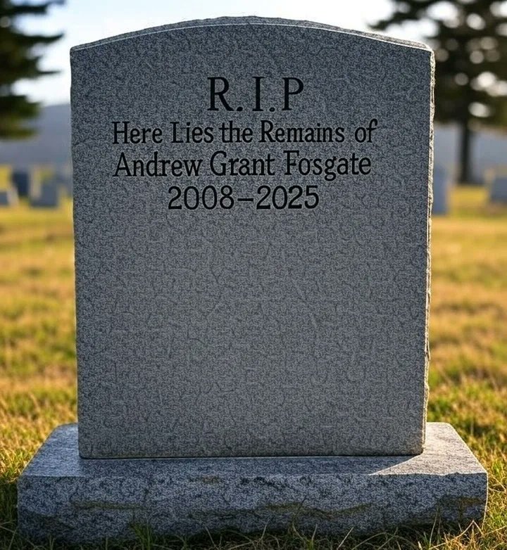 astheravencalls's tweet photo. @limerickblog RIP Andrew Grant Fosgate. He was never Charlotte. https://t.co/ysKCQXAlcE