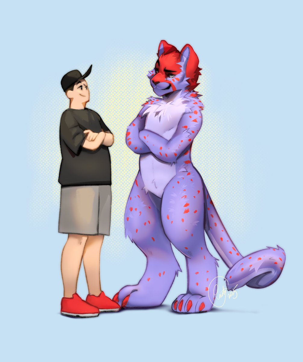 Thank you <a href="/RustyRuu/">Rusty ✨ / commissions reopen in July</a> for this amazing commission, I absolutely love it!!!