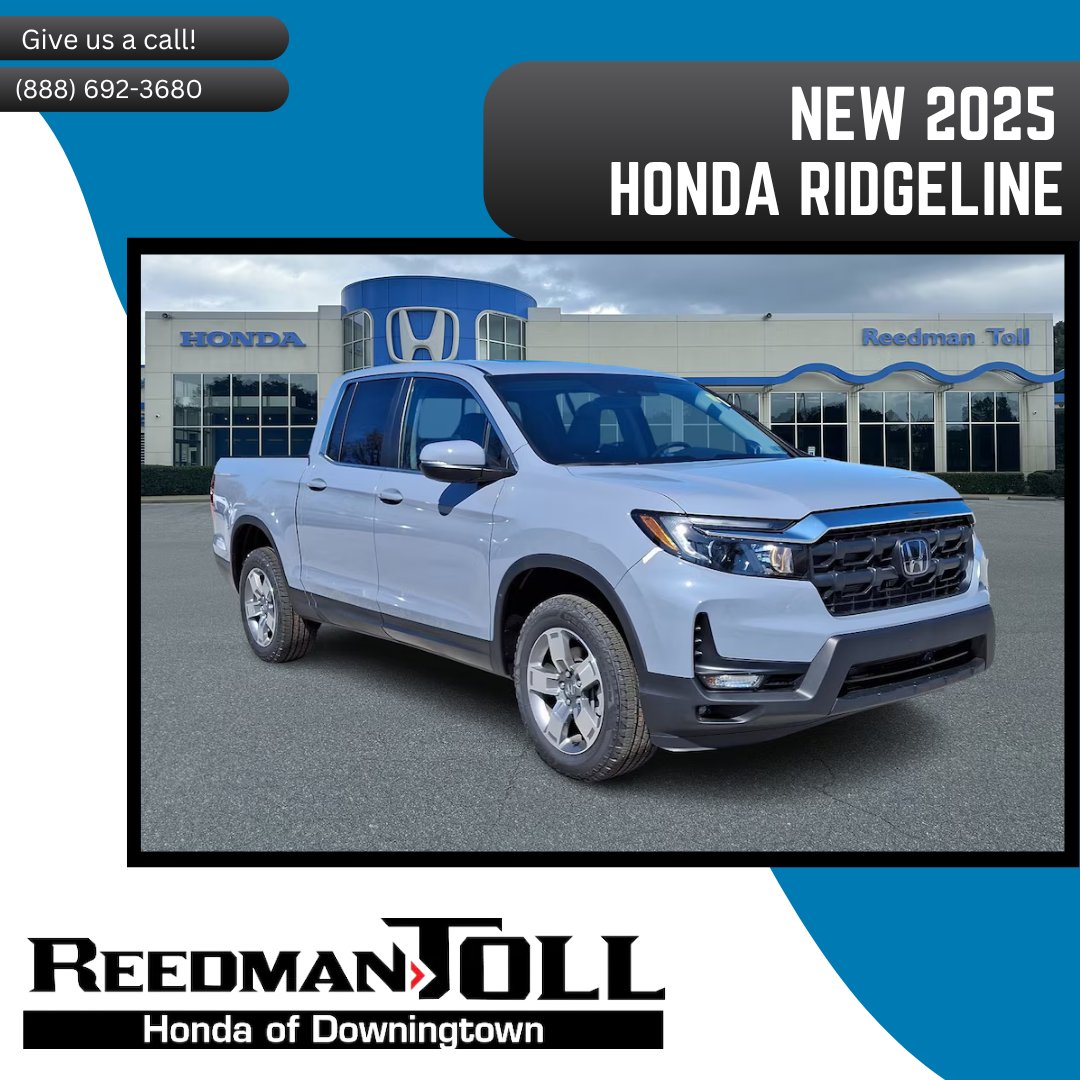 Find a pickup truck unlike any other when you choose the 2025 Honda Ridgeline! Read on to learn more: bit.ly/45DNT46