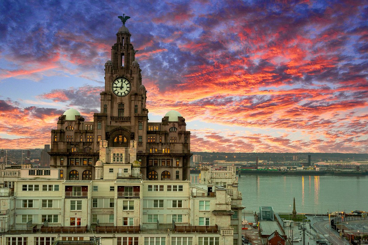 #Liverpool in the evening. Goodnight folks.