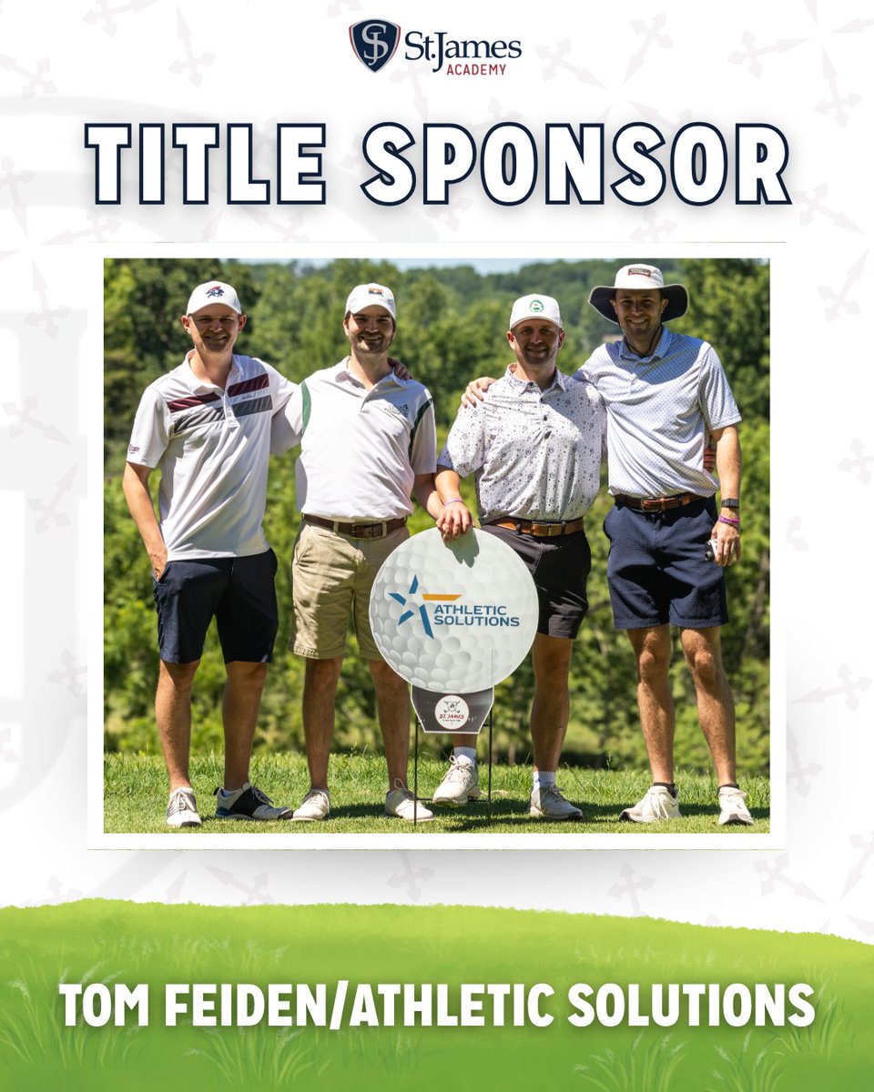 St. James Academy Catholic HS - Lenexa, KS (@sjathunder) on Twitter photo Thank you to Athletic Solutions for being our Title Sponsor for this year’s Crimson Club Golf Classic!
#GolfClassic #SJAcommunity #GoThunder #ThankYouSponsors <a href="/ath_solutions/">Athletic Solutions</a> Thank you to Athletic Solutions for being our Title Sponsor for this year’s Crimson Club Golf Classic!
#GolfClassic #SJAcommunity #GoThunder #ThankYouSponsors <a href="/ath_solutions/">Athletic Solutions</a>