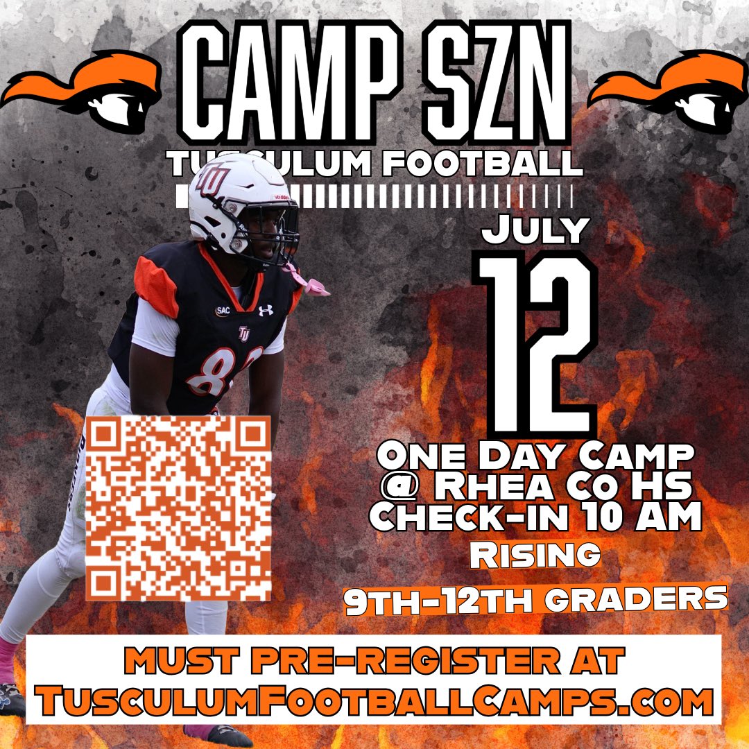 Coach Brock Pursley (@thisisbrock4444) on Twitter photo #CampSZN continues! We're adding a camp on July 12 at Rhea County HS! Sign-up at tusculumfootballcamps.com <a href="/harvey_taylor09/">Taylor Harvey</a> <a href="/rheacountyfb/">Rhea County High School Football</a> #PioneerUp #CampSZN continues! We're adding a camp on July 12 at Rhea County HS! Sign-up at tusculumfootballcamps.com <a href="/harvey_taylor09/">Taylor Harvey</a> <a href="/rheacountyfb/">Rhea County High School Football</a> #PioneerUp