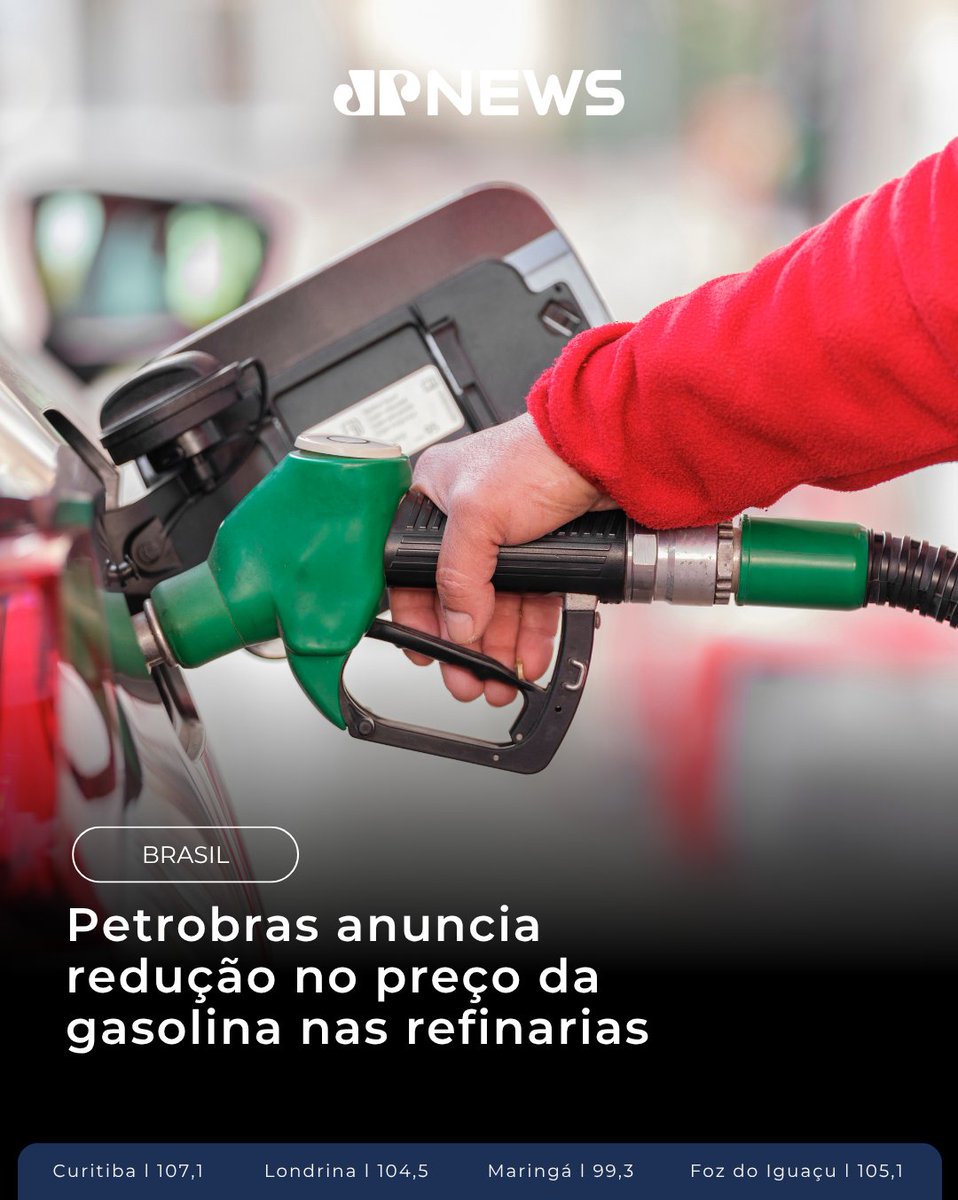 A Petrobras anunciou que, a partir de terça-feira (3), o preço da gasolina nas refinarias terá uma redução de 5,6%, passando a custar R$ 2,8 por litro. A medida reflete a queda nos preços do petróleo no mercado internacional.

Imagem: Banco de Imagens/Pixabay
#Petrobras #Gasolina