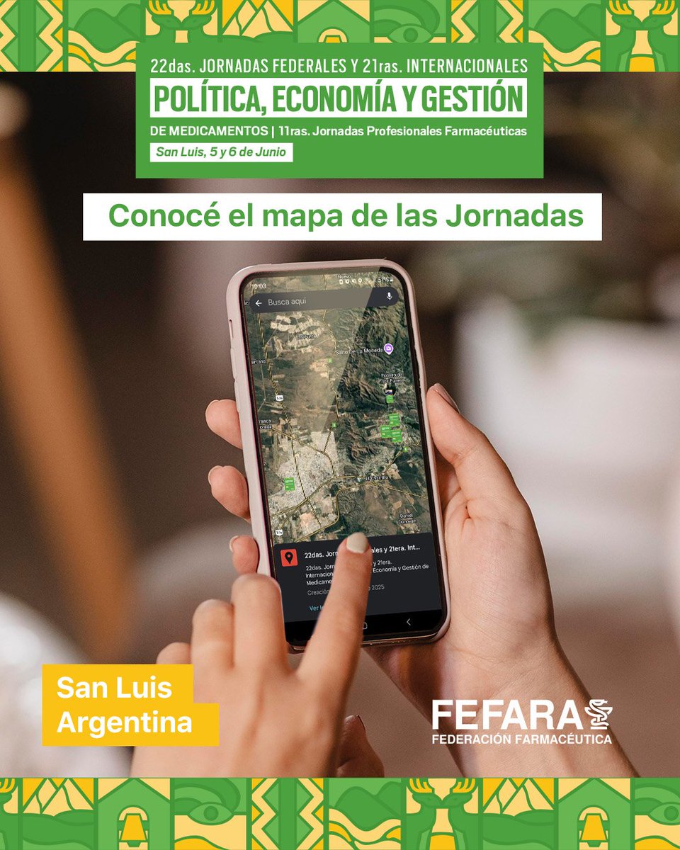 fefaraoficial's tweet image. 🗺 Conocé el mapa interactivo de las Jornadas!

🔗 Link al mapa 👉  fefara.org.ar/22-jornadas-ub…

#Jornadas2025 #MapaInteractivo #Fefara #Política #Economia #Gestion #Medicamentos
