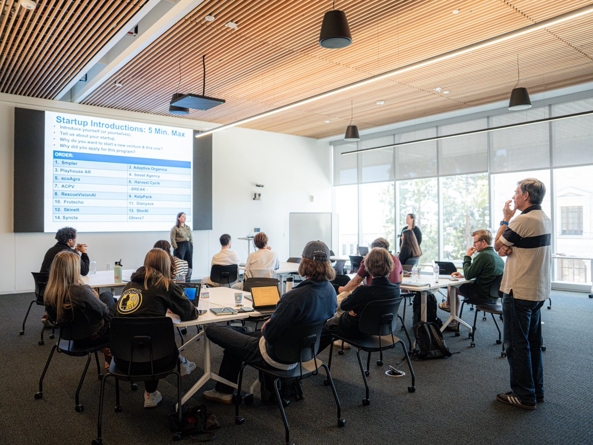 SutardjaCenter's tweet image. SCET’s Summer Venture Lab is live! 💡 From May 27–July 3, student founders will dive into 6 weeks of startup building using the Berkeley Method of Entrepreneurship.
Learn more: hubs.li/Q03qgXFg0
#berkeleyinnovation #studentstartups #entrepreneurship #ucberkeley #SCET