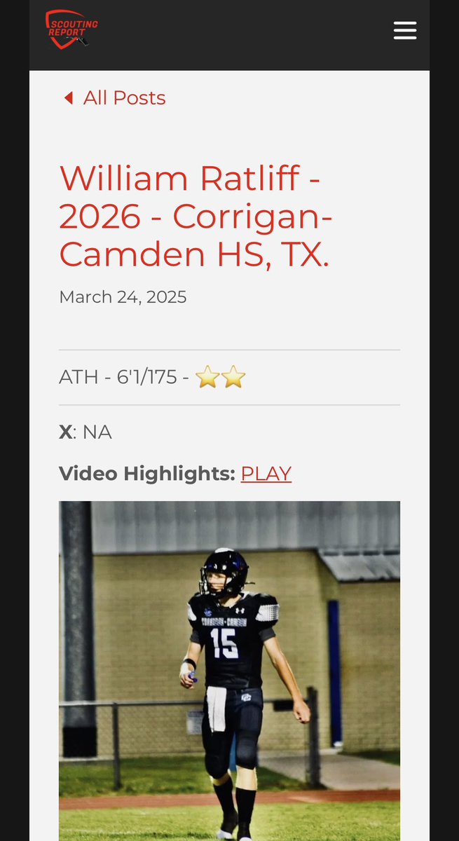 Cøach Jeremy Møødy🏈 (@mr_moody_1) on Twitter photo <a href="/SR_scouting/">Scouting Report</a> gave our top guys 2 ⭐️ ranking <a href="/Derrick_reagie/">Derrick reagie</a> & Will Ratliff.
The growth in our kids here in Corrigan on & off field is amazing. We look forward to seeing more follow suit & the continue growth of all of our kids. #WeAre #recruitcorrigan <a href="/AthBulldog/">Corrigan-Camden Bulldog Athletics</a> <a href="/BrettRatliff6/">Brett Ratliff</a> <a href="/SR_scouting/">Scouting Report</a> gave our top guys 2 ⭐️ ranking <a href="/Derrick_reagie/">Derrick reagie</a> & Will Ratliff.
The growth in our kids here in Corrigan on & off field is amazing. We look forward to seeing more follow suit & the continue growth of all of our kids. #WeAre #recruitcorrigan <a href="/AthBulldog/">Corrigan-Camden Bulldog Athletics</a> <a href="/BrettRatliff6/">Brett Ratliff</a>