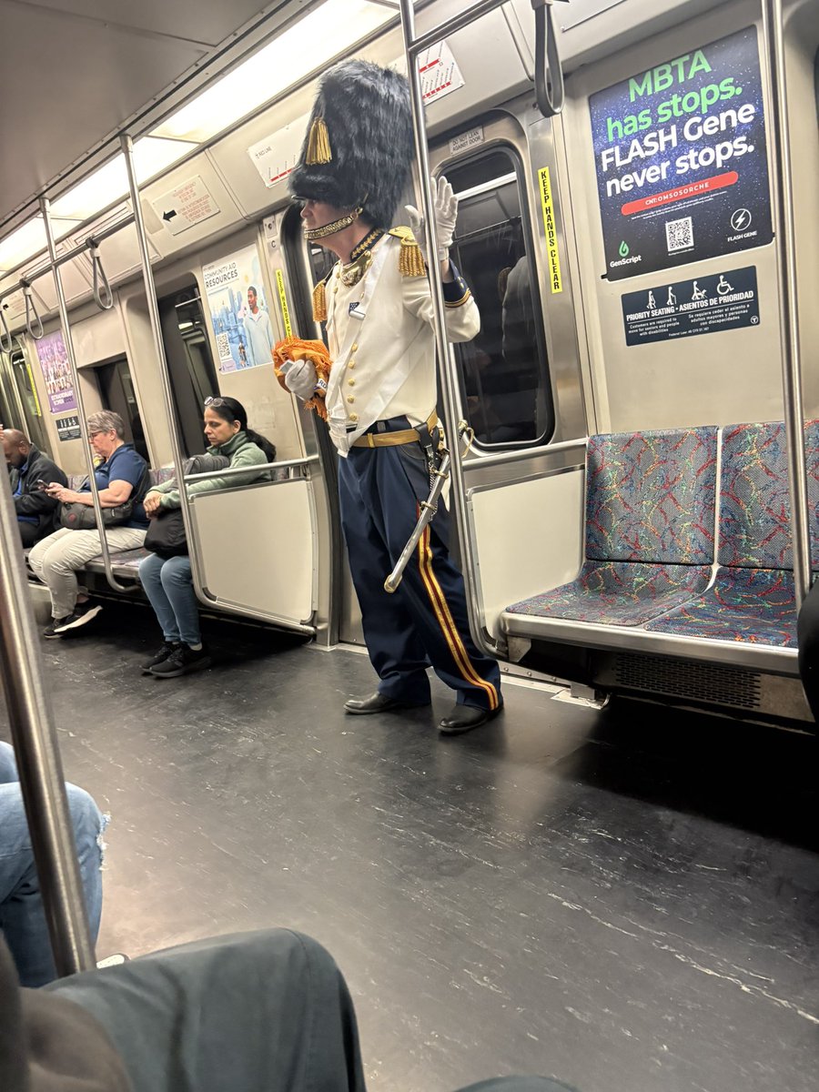 Boston train is something else 😭
