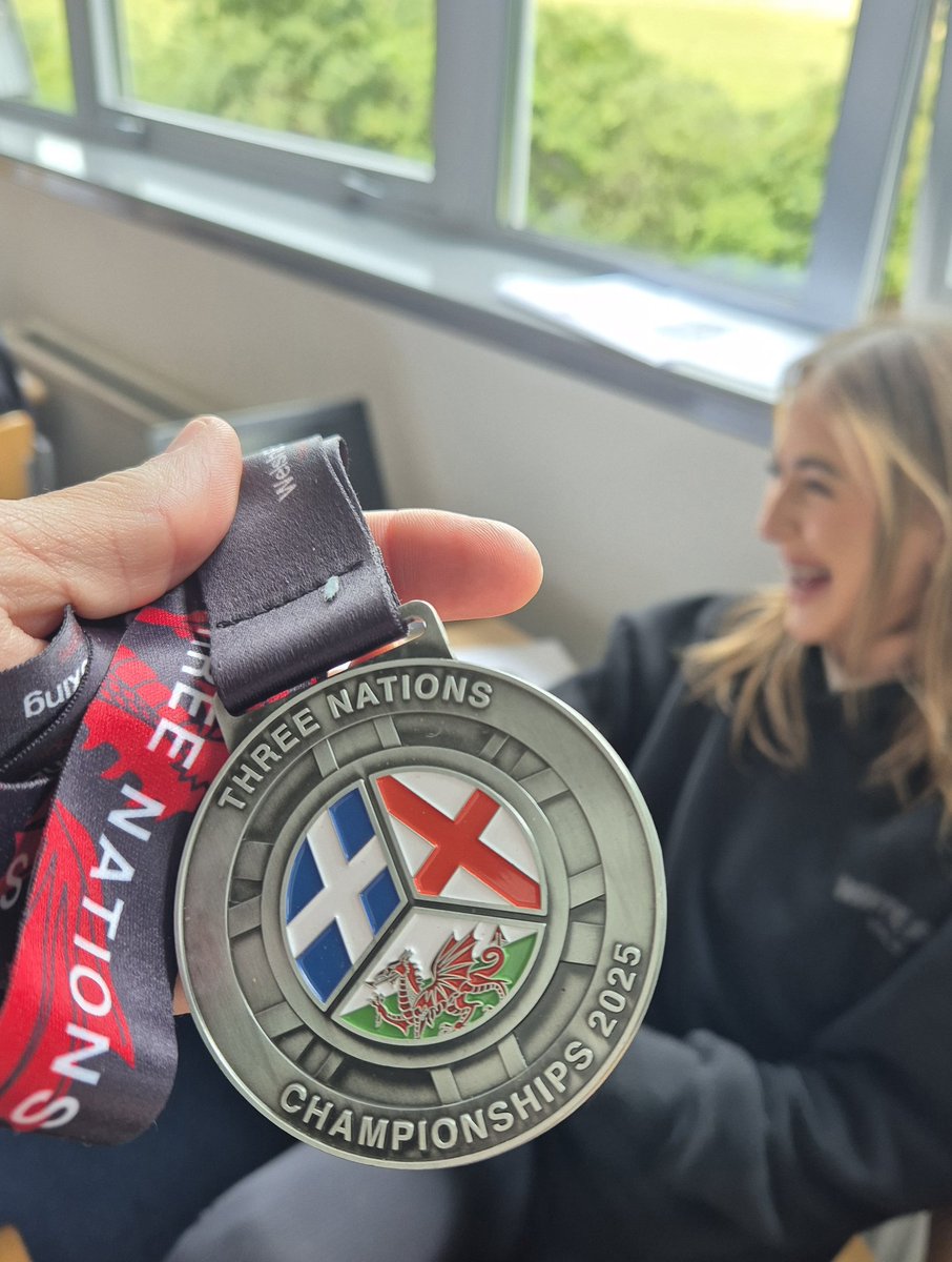 "One of our brilliant history students <a href="/Lornshill/">Lornshill Academy</a> just won a medal in a boxing competition — and proudly show it to me today. Strength in the ring and in the classroom! 🥈📚 So proud!"