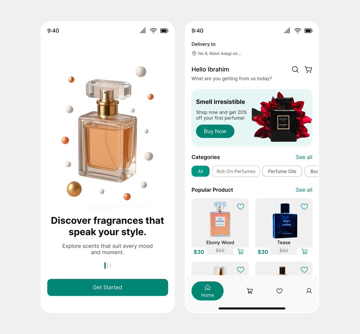 olufunmilayolu1's tweet image. Today, I designed a clean, elegant, and user-friendly perfume shopping app. The goal was to create a seamless fragrance browsing and shopping experience for users. 

Would love your feedback!

#UIDesign #UXDesign #EcommerceApp #PerfumeApp #MobileDesign #UXUI #ProductDesign