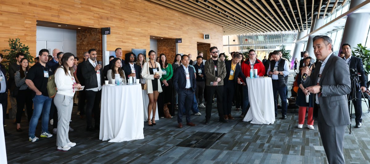 UrbanLogiq's tweet image. What a turnout at our @WebSummit event! 
We officially launched our Global Foundation Model + Alliance Partner Program with founding partners @WSPglobal &amp;amp; @CubicTS.
Humbled by the response &amp;amp; excited to keep building #AI for public good.
Learn more: bit.ly/3T2zW8e