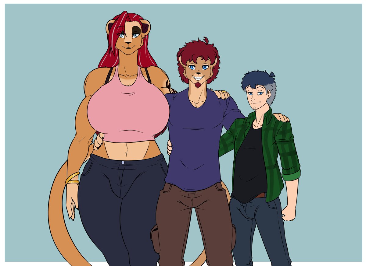 🔞El Riro Ryder- FLAT COLOR Slots Closed! 🔞 (@riro07ryder) on Twitter photo Funny that this is the first time I ever did draw Riro's kid with someone....Also Old Riro.
Piece was done for <a href="/Mika_Silver_/">Mika Drake</a> Funny that this is the first time I ever did draw Riro's kid with someone....Also Old Riro.
Piece was done for <a href="/Mika_Silver_/">Mika Drake</a>