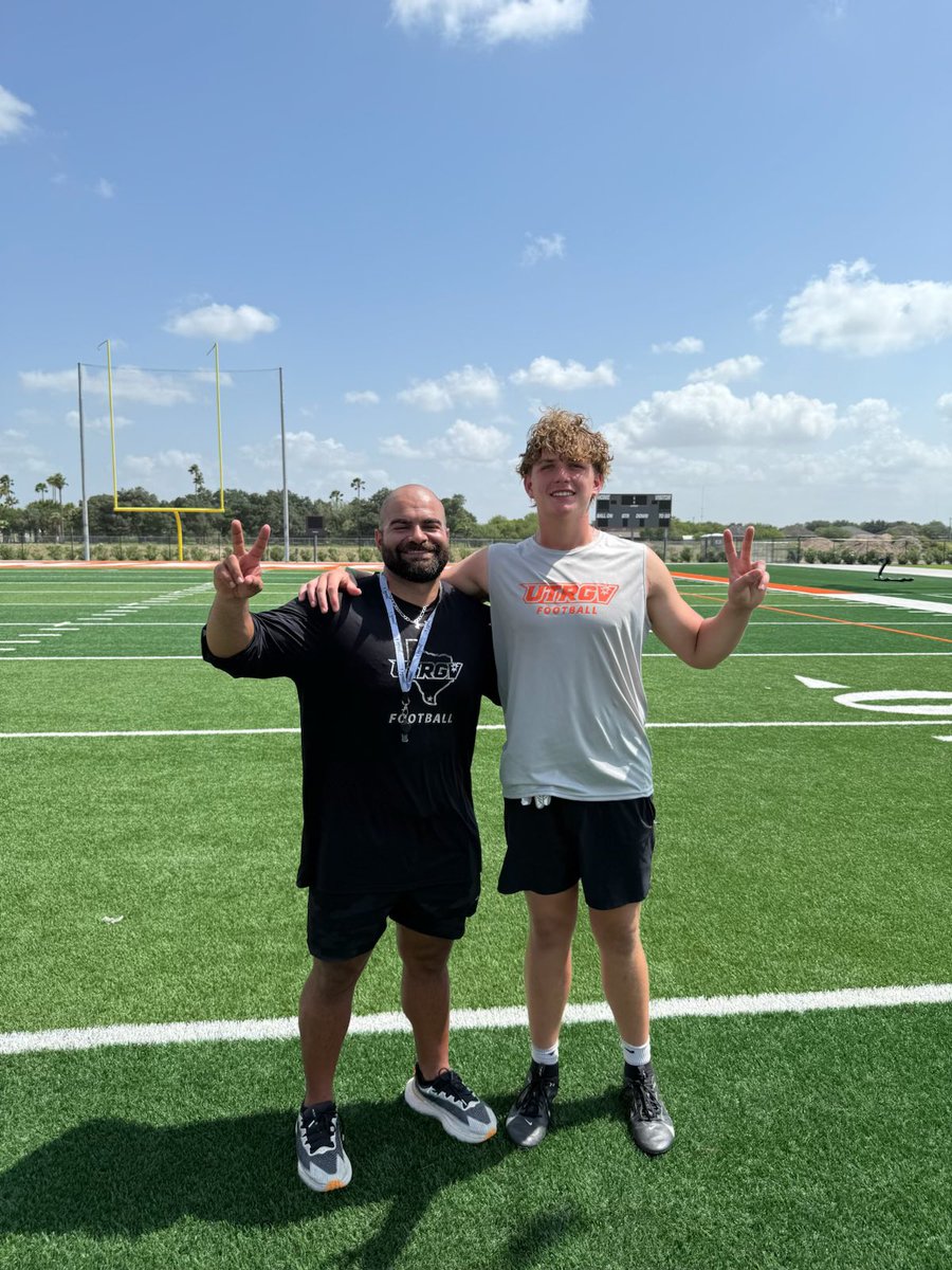 Andrew Paul (@andrew_paul255) on Twitter photo Thank you for the camp invite <a href="/CoachRegalado/">Marco Regalado</a> ! I learned so much today that I can take with me this upcoming season. I look forward to learning more about <a href="/UTRGVFootball/">UTRGV Football</a> program.
<a href="/coachcreeve/">Charlie Reeve</a> <a href="/_CoachIrvin/">Coach Irvin π΅</a> <a href="/the_CoachTC/">Coach Collins</a> <a href="/RecruitCalallen/">Calallen Wildcats Recruiting</a> <a href="/CalallenCats/">Calallen Football</a>
#UMW
#RecruitCalallen Thank you for the camp invite <a href="/CoachRegalado/">Marco Regalado</a> ! I learned so much today that I can take with me this upcoming season. I look forward to learning more about <a href="/UTRGVFootball/">UTRGV Football</a> program.
<a href="/coachcreeve/">Charlie Reeve</a> <a href="/_CoachIrvin/">Coach Irvin π΅</a> <a href="/the_CoachTC/">Coach Collins</a> <a href="/RecruitCalallen/">Calallen Wildcats Recruiting</a> <a href="/CalallenCats/">Calallen Football</a>
#UMW
#RecruitCalallen