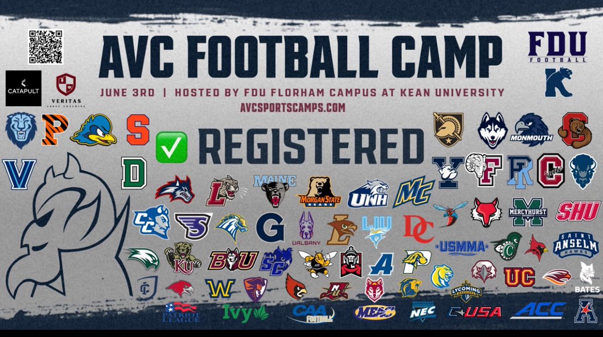 Storm McCrea (@stormmccrea14) on Twitter photo Looking forward to competing tomorrow <a href="/CoachAVC_FDU/">Anthony Van Curen</a> <a href="/FDUFootball/">FDU Football</a> Mega Camp
<a href="/CmdPanther1/">Rob Hinson</a> <a href="/CoachMPerry/">Matt Perry</a> <a href="/CoachGLeCato/">George LeCato</a> Looking forward to competing tomorrow <a href="/CoachAVC_FDU/">Anthony Van Curen</a> <a href="/FDUFootball/">FDU Football</a> Mega Camp
<a href="/CmdPanther1/">Rob Hinson</a> <a href="/CoachMPerry/">Matt Perry</a> <a href="/CoachGLeCato/">George LeCato</a>