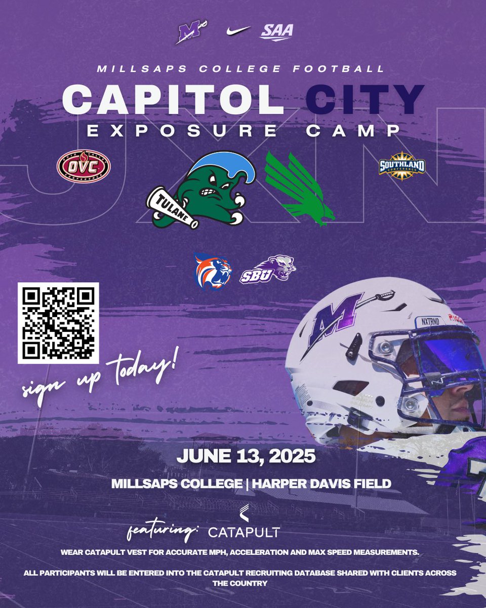 Brandon Lechtenberg (@coach_lech) on Twitter photo Guess I should include the camp flyer!! Guess I should include the camp flyer!!