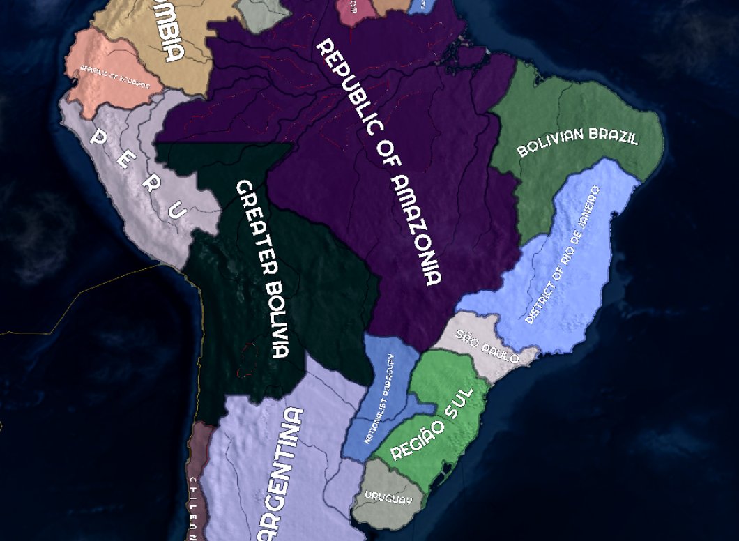 johnparker_117's tweet photo. Can #SouthAmerica actually be fun in #hoi4 ? Turns out, It Can! Find out how soon! https://t.co/Zq4J5oFZYJ