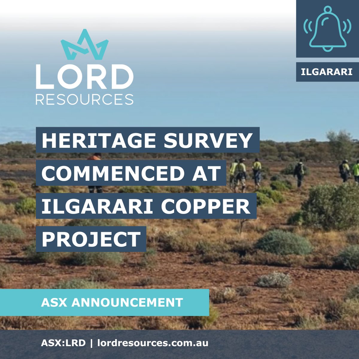 LordResources's tweet image. Exploration Update from Ilgarari 🚨
A heritage survey is now underway at the Main and Alac zones — paving the way for drilling in areas with standout copper mineralisation and magnetic anomalies.
Results include:
🔹 RC12IL140: 17m @ 1.27% Cu from 145m, Inc. 7m @ 2.04% Cu from…