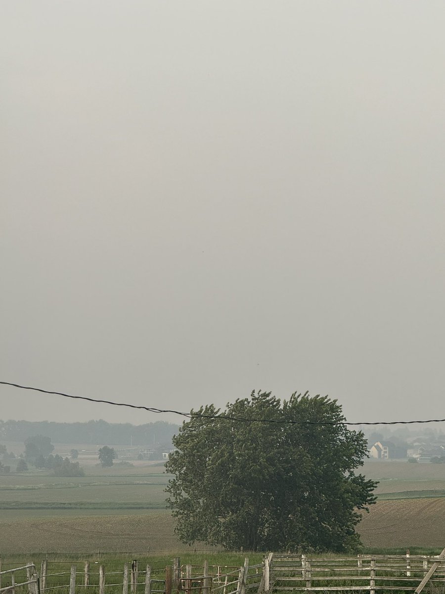 Wind switches to the North and hello Canada!