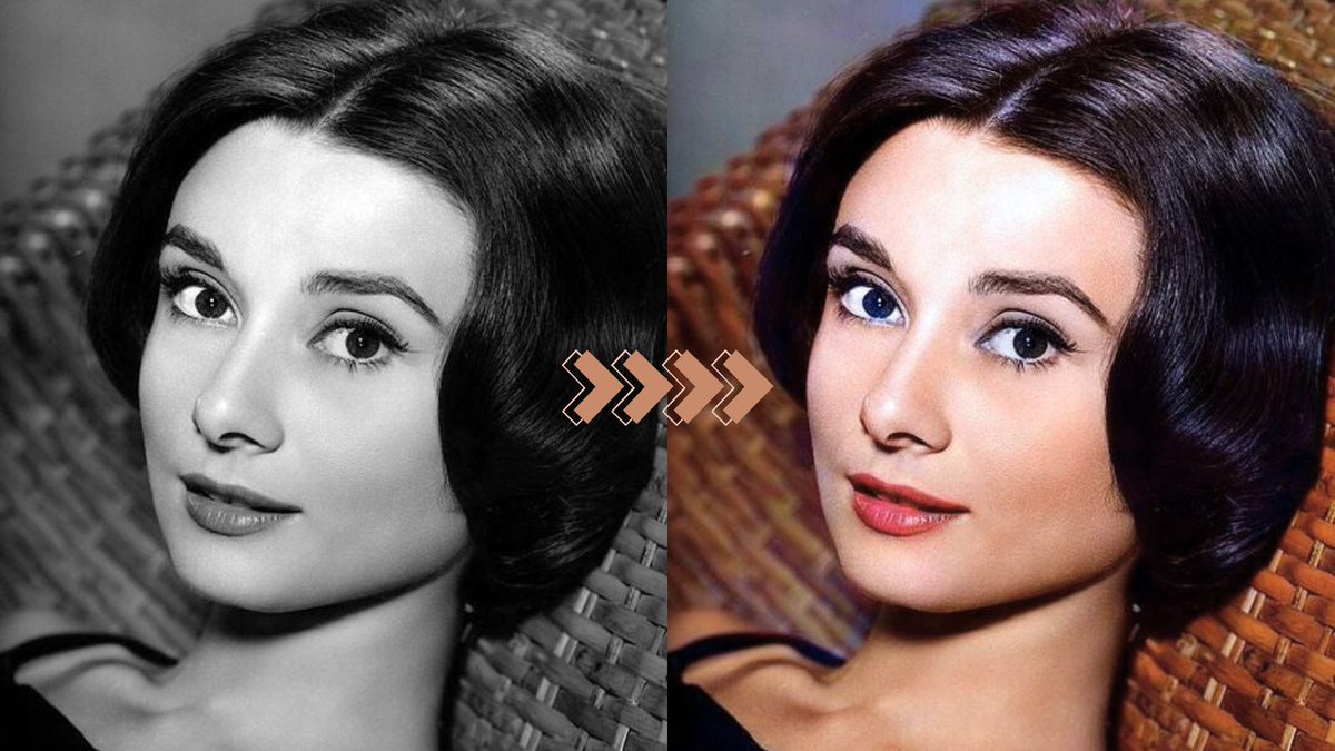 AVCLabsofficial's tweet image. As someone who’s obsessed with restoring old photos, I just tried colorizing Audrey Hepburn&apos;s B&amp;amp;W pic — and wow 😍🎨AI did the magic, I just clicked a button.
Definitely a must-try for creators &amp;amp; nostalgia lovers → 
avclabs.com/photopro-ai.ht…

#Colorize #AVCLabs #AudreyHepburn…