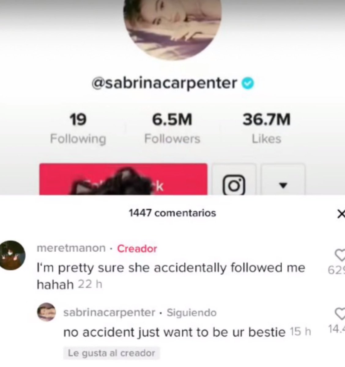 the fact sabrina carpenter discovered manon before she debuted 😭😭😭