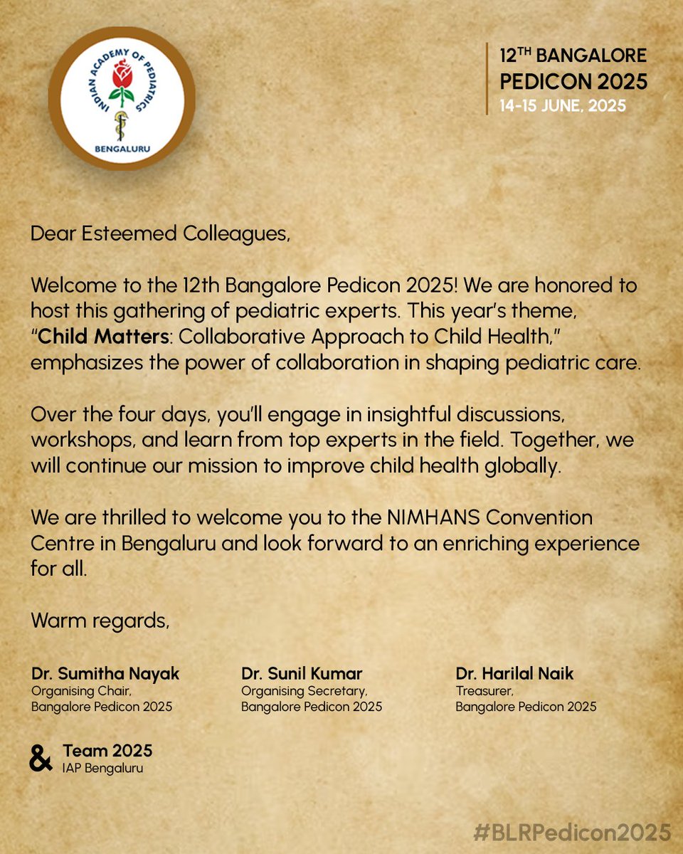 Bangalore Pedicon tweet media