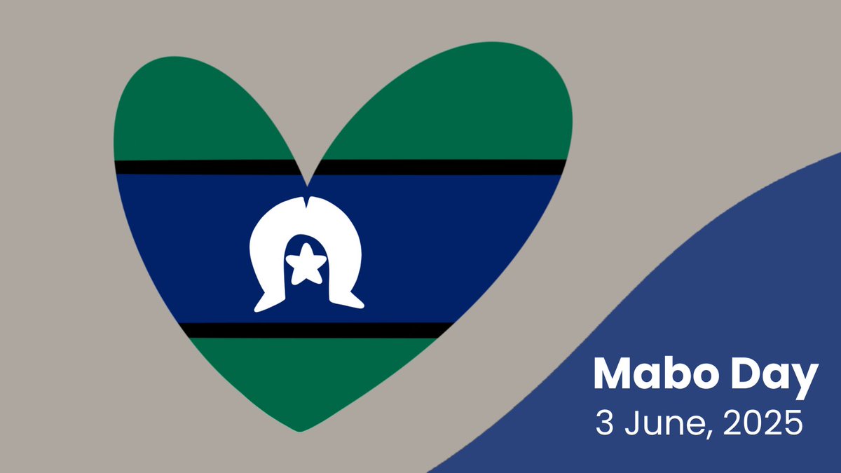 Today is #MaboDay. 
Named after Eddie Mabo - the day marks the victorious overturning of the “terra nullius” precedent in the High Court. 

This ruling has since paved the way for Native Title in Australia. 
Learn more 🔗 reconciliation.org.au/commemorating-…