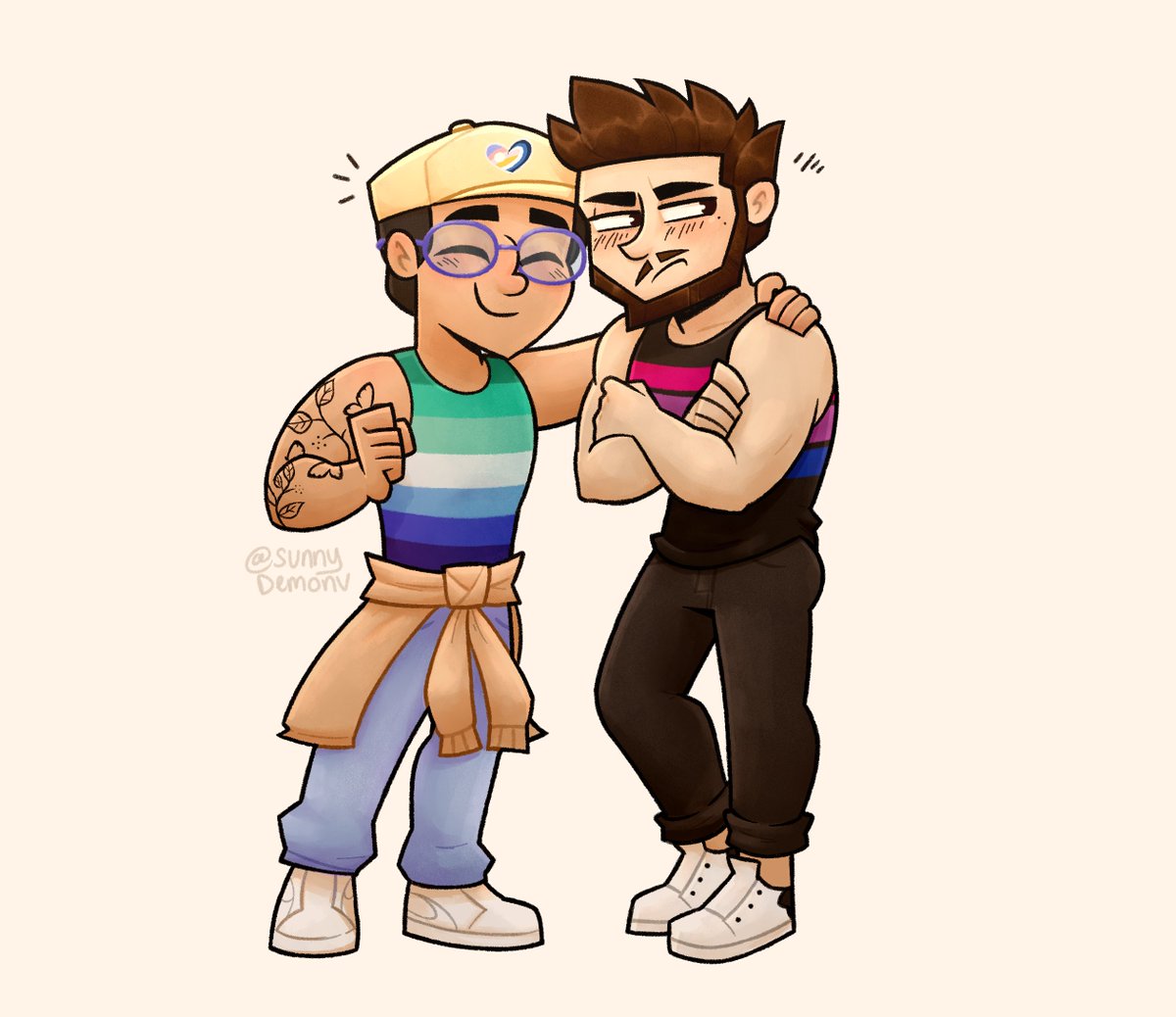 Extremely secret and anonymous commission done!💗🏳️‍🌈