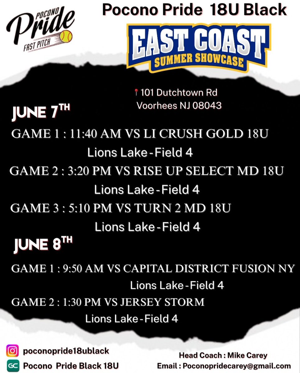 Madison Perez 2026 (@madison_perez42) on Twitter photo Playing at East Coast Showcase this weekend!
#ShowcaseSeason #RecruitSoftball
<a href="/EastCoastFP/">East Coast Fastpitch Softball</a> <a href="/CoastRecruitsSB/">Coast Recruits 🥎</a> <a href="/D1Softball/">D1Softball</a> <a href="/SoftballDown/">Down South Softball</a> <a href="/SoftballRecruit/">Softball Recruit 🥎</a> <a href="/Get2CollegAth/">Get 2 College Athletics</a> <a href="/CoastRecruits/">Coast 2 Coast Recruits</a> <a href="/IHartFastpitch/">I❤️Fastpitch</a> <a href="/ExtraInningSB/">EXTRA INNING SOFTBALL</a> Playing at East Coast Showcase this weekend!
#ShowcaseSeason #RecruitSoftball
<a href="/EastCoastFP/">East Coast Fastpitch Softball</a> <a href="/CoastRecruitsSB/">Coast Recruits 🥎</a> <a href="/D1Softball/">D1Softball</a> <a href="/SoftballDown/">Down South Softball</a> <a href="/SoftballRecruit/">Softball Recruit 🥎</a> <a href="/Get2CollegAth/">Get 2 College Athletics</a> <a href="/CoastRecruits/">Coast 2 Coast Recruits</a> <a href="/IHartFastpitch/">I❤️Fastpitch</a> <a href="/ExtraInningSB/">EXTRA INNING SOFTBALL</a>