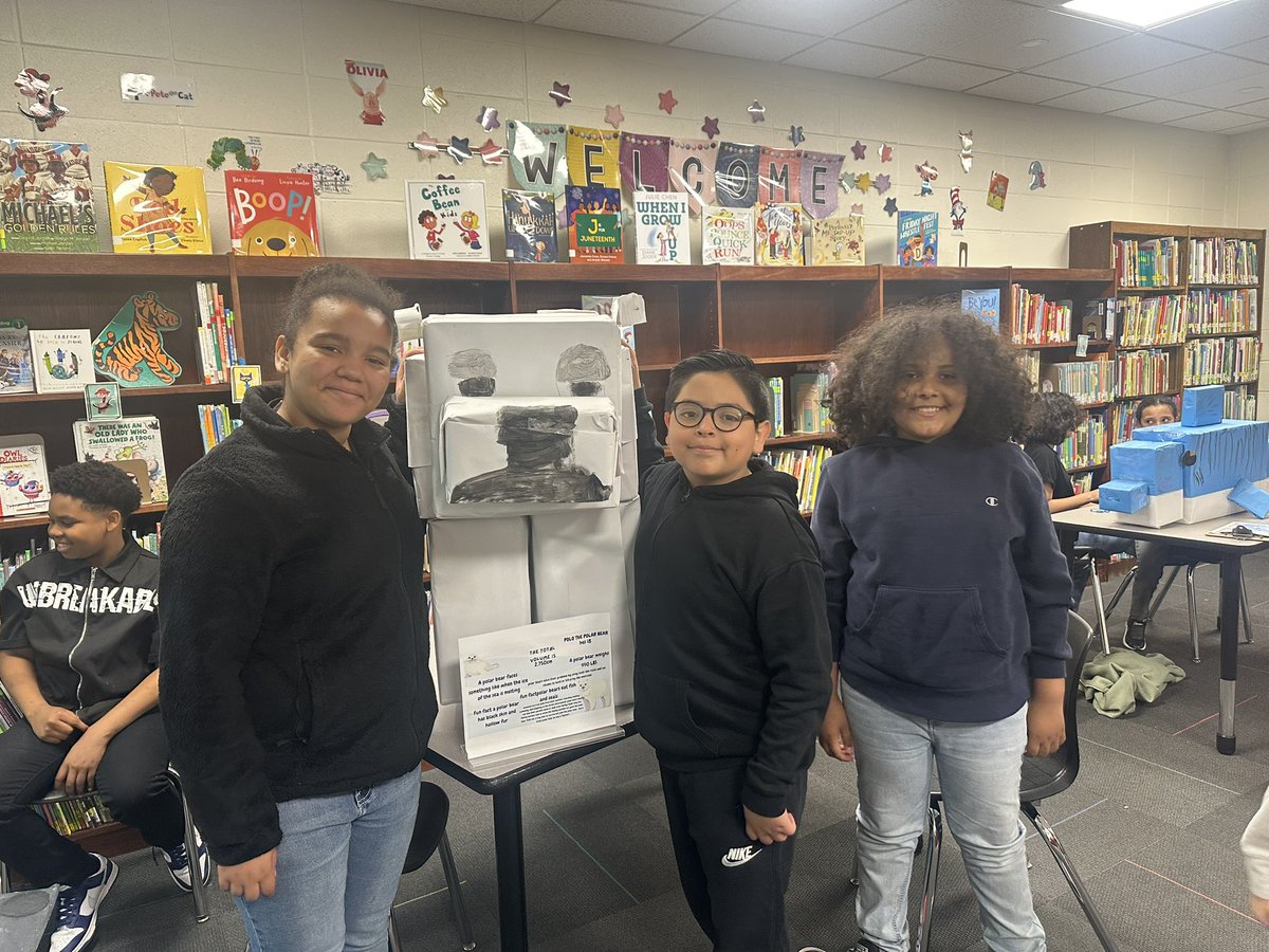 I’m always so impressed with 5th grade’s volume zoo!  End of the year projects make learning fun! #BeEvergreen