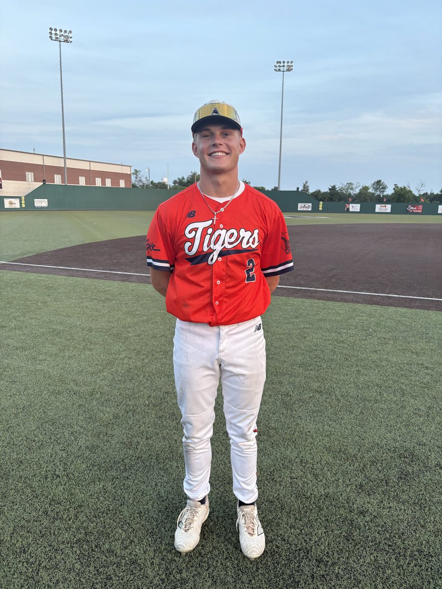 Five Tool Collegiate (@fivetoolcollege) on Twitter photo F: Dallas Tigers NE 18U Cecil 5, Pro Source Collegiate Bagnall/ Scruggs 1
PoG: <a href="/wyatt_wynne2007/">Wyatt Wynne</a> 3.1 IP, 7 K, 0 H, 0 ER
Hitter: <a href="/ChaseHarris64/">Chase Harris</a> 2-3, HR, RBI, 2 R F: Dallas Tigers NE 18U Cecil 5, Pro Source Collegiate Bagnall/ Scruggs 1
PoG: <a href="/wyatt_wynne2007/">Wyatt Wynne</a> 3.1 IP, 7 K, 0 H, 0 ER
Hitter: <a href="/ChaseHarris64/">Chase Harris</a> 2-3, HR, RBI, 2 R
