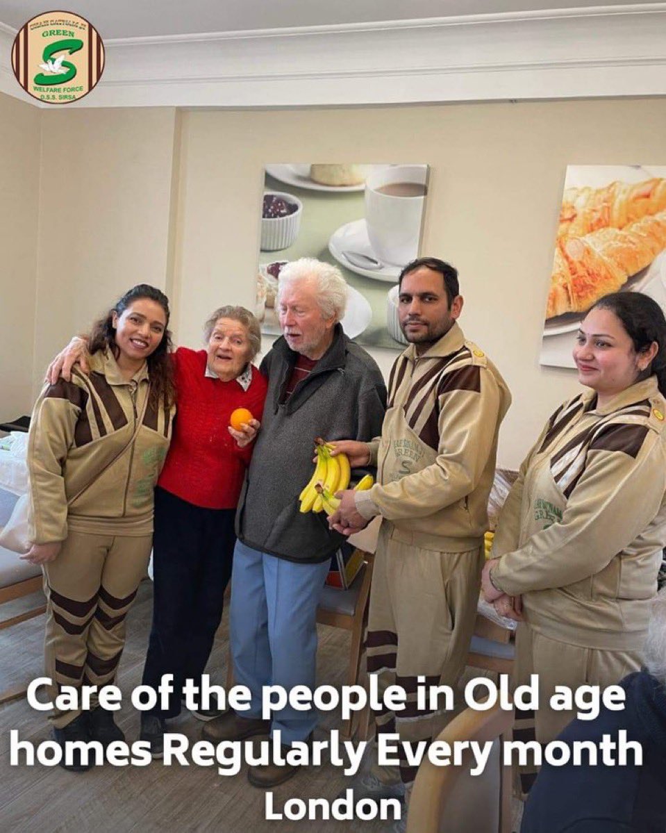 Serving the elderly is not just a duty but a path to spiritual satisfaction. 
The CARE campaign started by Saint MSG teaches us that the elderly need not just support but also true respect and affection.#ElderlyCare