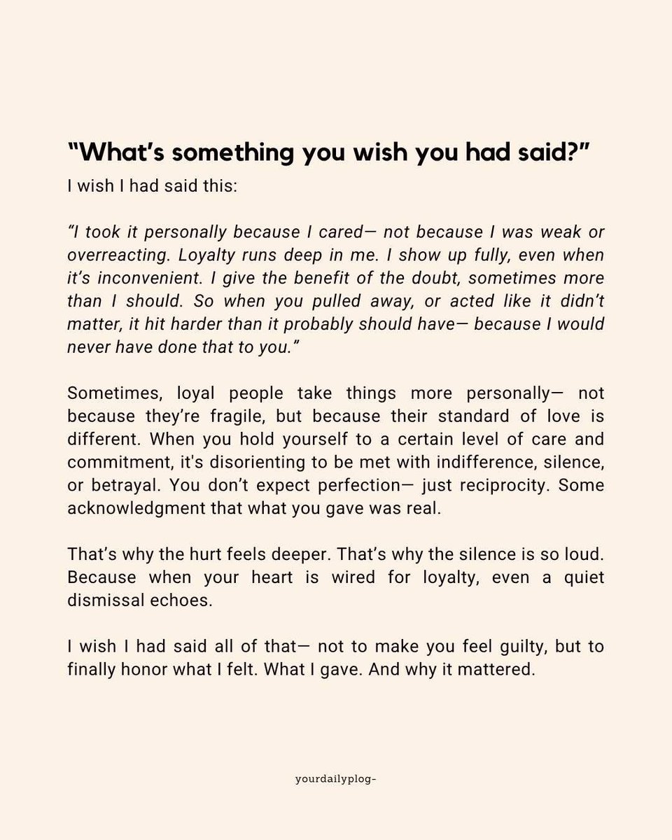 Just some reflection that I had today about friends… I swear I said something similar to this, but I know I’m not always the best with words sometimes… I’m still here if they change their mind… 🥺❤️