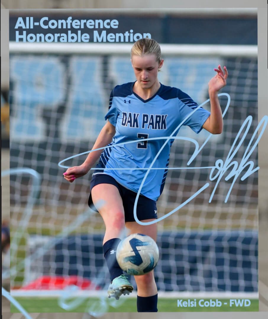 Oak Park Soccer (@northmen_soccer) on Twitter photo A little overdue, but want to make sure to recognize these seniors that got All Conference Honors!!
<a href="/lili_everley/">Lili Everley</a>: 1st Team GK
<a href="/Alaina13Thomas/">Alaina Thomas</a>: 2nd Team MID <a href="/kelsinicolecobb/">kelsi cobb</a>: Honorable Mention FW
Congratulations on the hard work ladies! OP soccer will miss you!! A little overdue, but want to make sure to recognize these seniors that got All Conference Honors!!
<a href="/lili_everley/">Lili Everley</a>: 1st Team GK
<a href="/Alaina13Thomas/">Alaina Thomas</a>: 2nd Team MID <a href="/kelsinicolecobb/">kelsi cobb</a>: Honorable Mention FW
Congratulations on the hard work ladies! OP soccer will miss you!!