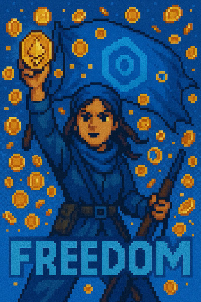 Freedom is upon us join the movement 

CA: 0x2c52C2Cfd0D17b905d31aD76D67bA62bac67cC15