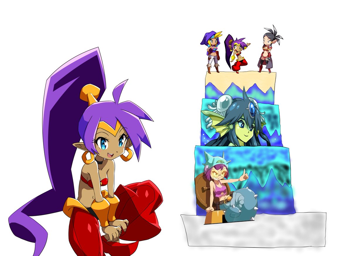 JovaniLiberto's tweet photo. Happy Birthday Shantae!
(Sky and Zapple And Coral Siren And Giga Mermaid in the cake as toy figure)
#Zapple #Sky #gigamermaid #CoralSiren #Shantae #June2nd #June_2nd_Be_With_You #HappyBirthday #HappyBirthdayShantae #Shantae_Day #Shantaeday https://t.co/4WBZ9jyDYM