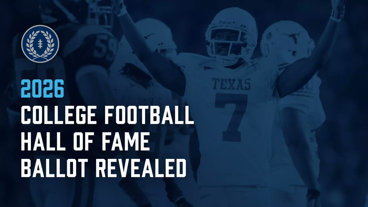 🏆 2026 College Football Hall of Fame

They built powerhouses, set records, and redefined what success looks like in Division 2.

The names on this ballot helped shape the identity of the level...players who changed games and coaches who built legacies that still hold weight.

⬇️