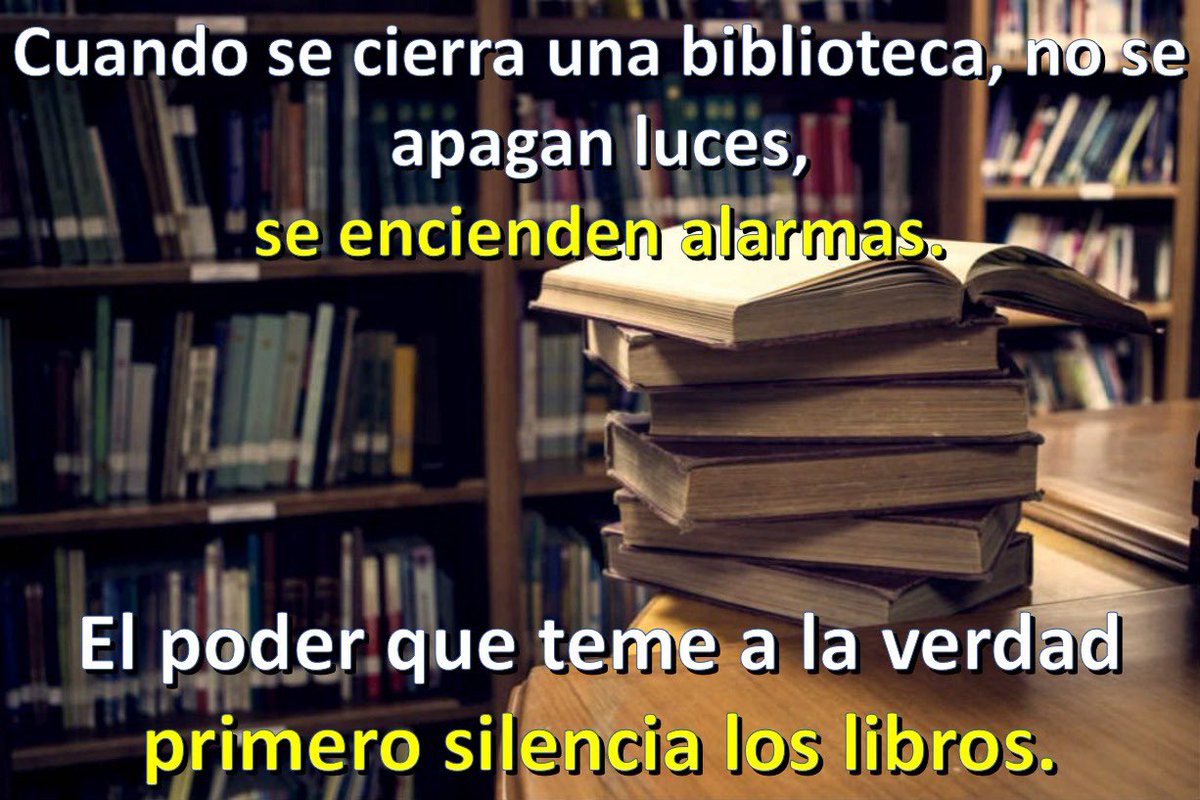 El poder que teme a la verdad, primero silencia a los libros
youtu.be/Gs6HKVOaEuA