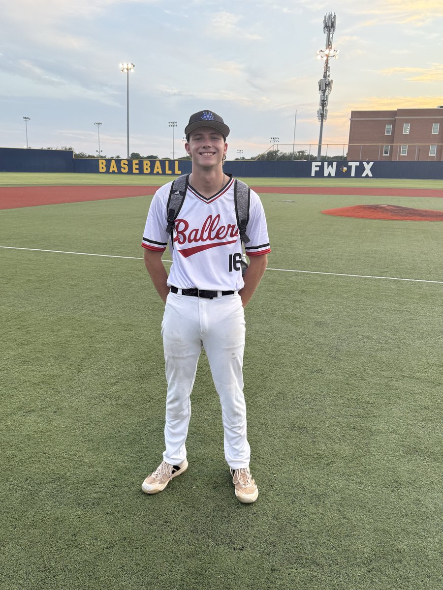 FiveToolCollege's tweet photo. F: @TBTTexas 18U National 12, Stix South Collegiate 1
PoG: @jonnyymezaa12 1-2, 3 RBI
Pitcher: @gbrandstetter24 4 IP 4K, 3H, ER https://t.co/9mTig8YDqj