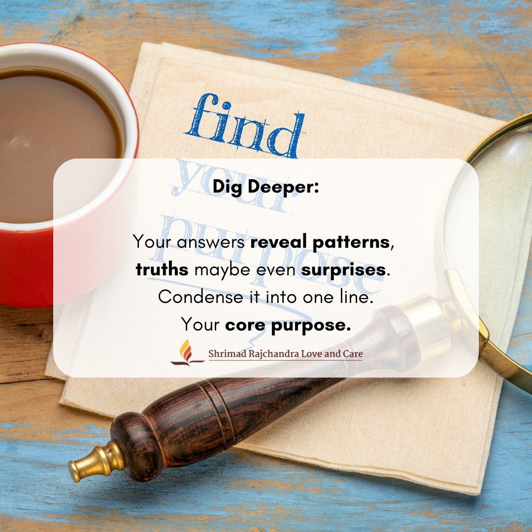 SushmaKhinvasa1's tweet image. Dig Deeper 🔍
Your answers uncover patterns, truths—maybe even surprises.
Strip it all down to one line:
Your Core Purpose.

(DISCLAIMER: The Sushma Home Selling Team donates a portion of their incomes to this worthy cause!)

#SelfDiscovery #CorePurpose #InnerWork…