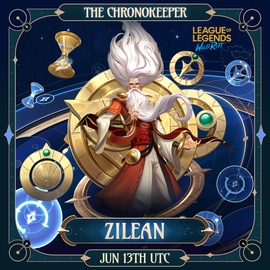 Like clockwork, #Zilean will be punching in for his shift on the Rift right on time 🕜